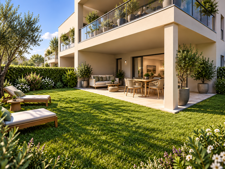 -T2 à 12 min a pied du centre ville avec jardin de 70m² — photo 1