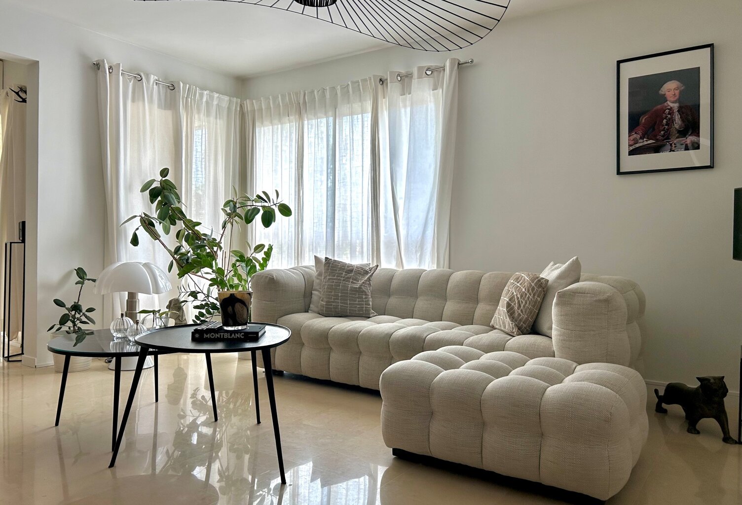 -AU CALME GRAND 4P DE 95M² AVEC JARDIN ET BALCON DANS RESIDENCE FERMÉE — photo 1