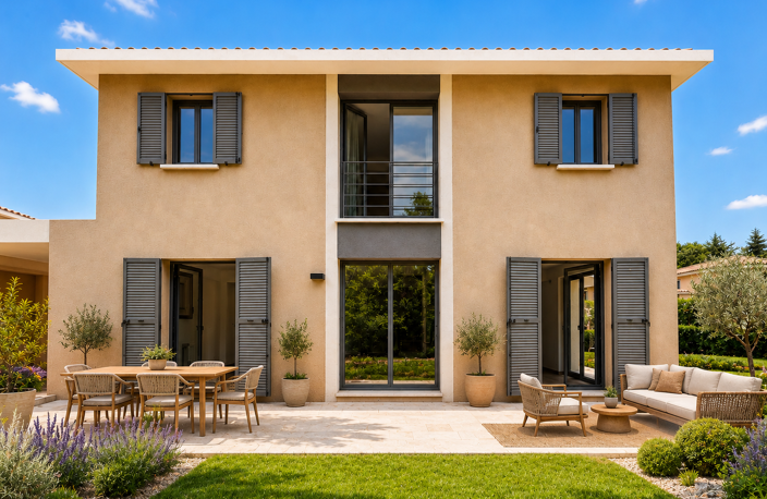 - Éguilles – Maison 4 pièces contemporaine de 110m² avec jardin — photo 5
