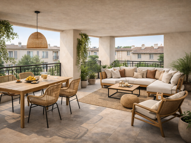 -RESIDENCE DE STANDING - 4P DE 90M² AVEC TERRASSE DE 20M² — photo du bien