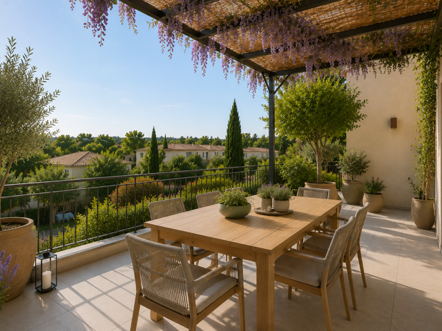 AIX-EN-PROVENCE - T4 95 m² avec terrasse et parking — photo du bien