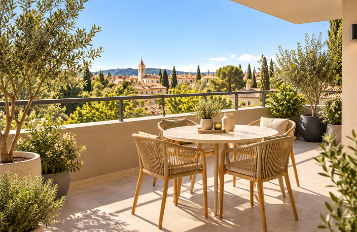 AIX-EN-PROVENCE – T2 AVEC BALCON ET STATIONNEMENT À DEUX PAS DU CENTRE-VILLE — photo 2