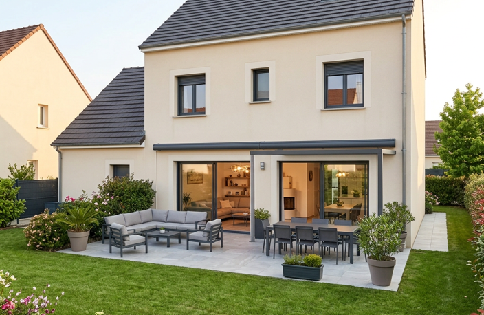 MAGNY-LE-HONGRE (77) – MAISON INDIVIDUELLE DE 110 M² AVEC JARDIN, LIVRAISON ÉTÉ 2027 — photo 2