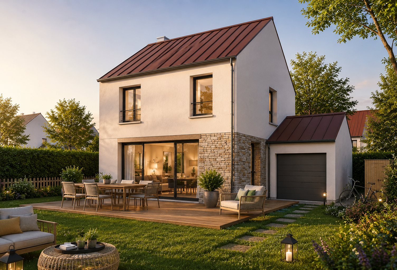 DEVENEZ PROPRIÉTAIRE DE VOTRE MAISON NEUVE AVEC JARDIN À SEULEMENT QUELQUES MINUTES DE MEAUX — photo 1