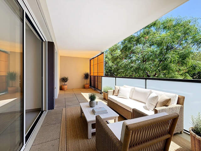 APPARTEMENT T3 CHATEAU GOMBERT - AVEC TERRASSE PLEIN SUD ET BOX FERMÉ — photo du bien