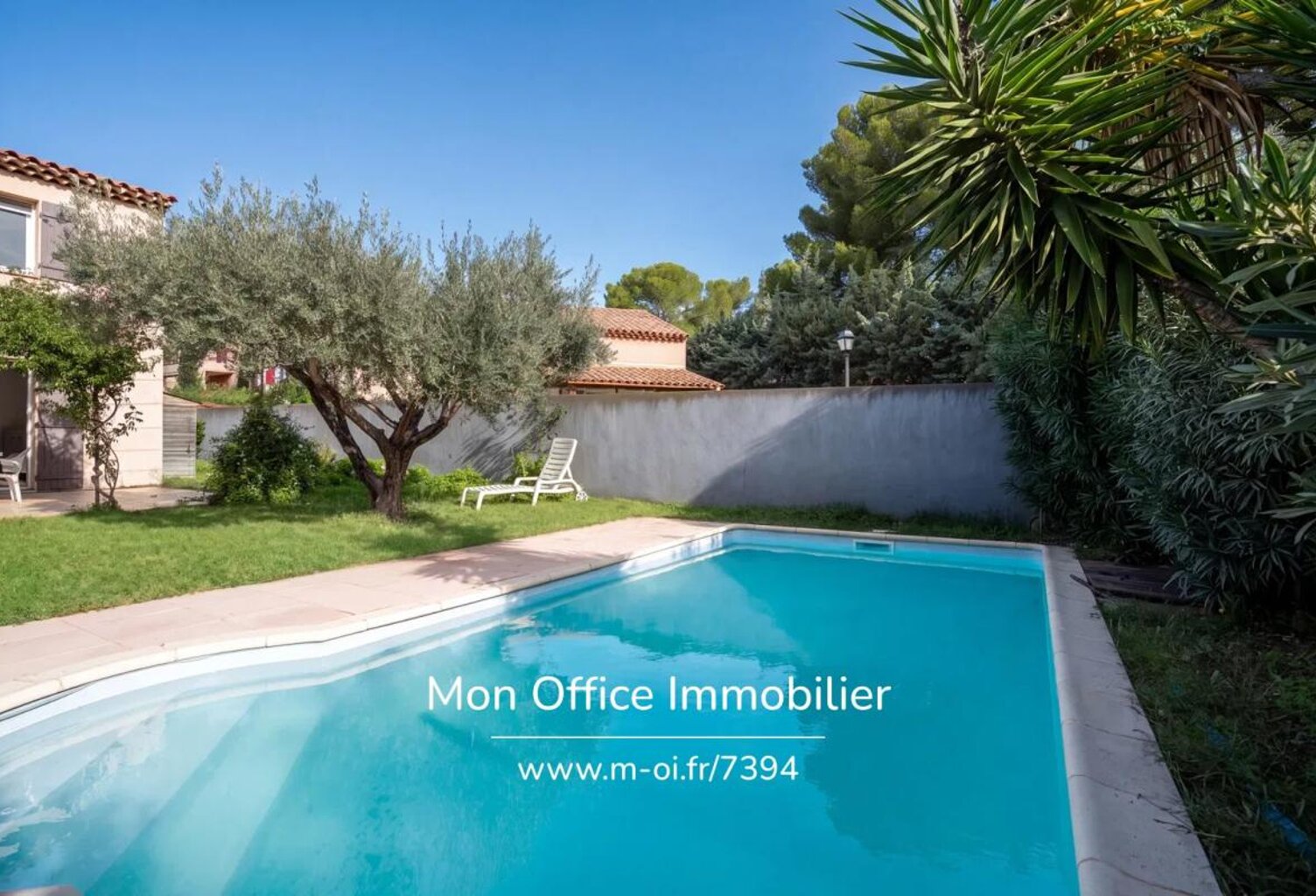 Référence : 7394-PBA - Maison T4 avec piscine Sausset-les-Pins — photo 1