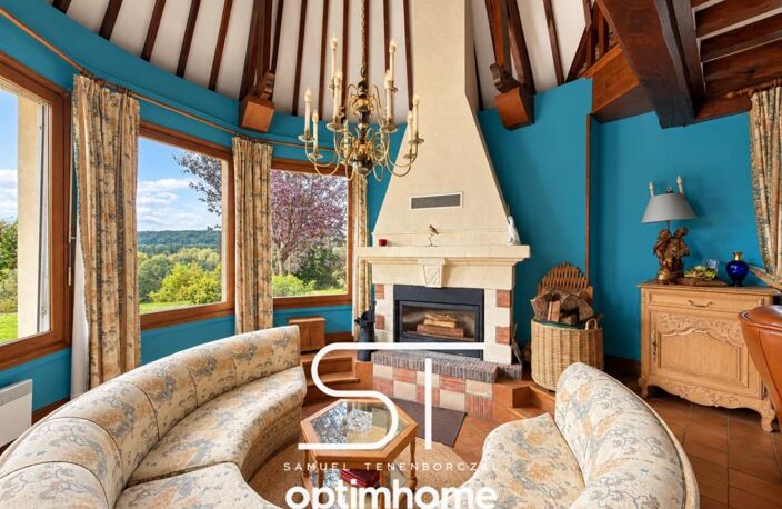 Maison d’architecte de 207 m² avec vue sur la vallée – SAINT JULIEN DE MAILLOC (14290) — photo 4