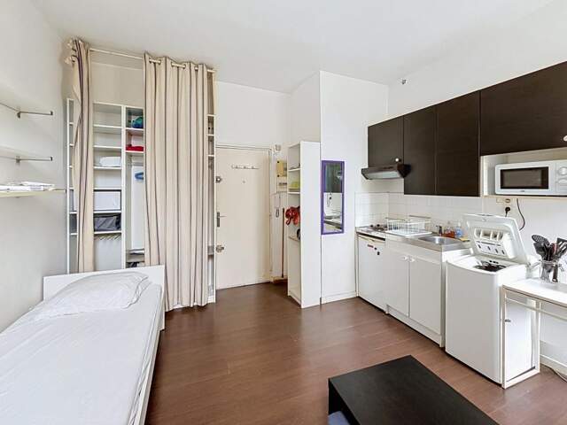 Studio meublé de 18 m² – Rue Estelle / Quartier Notre-Dame du Mont (Marseille 6e) — photo du bien