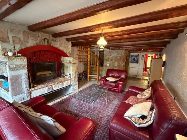 Maison de caractère mitoyenne avec beaux volumes, sauna, terrasse et jardin – Pexonne (54) — photo 1