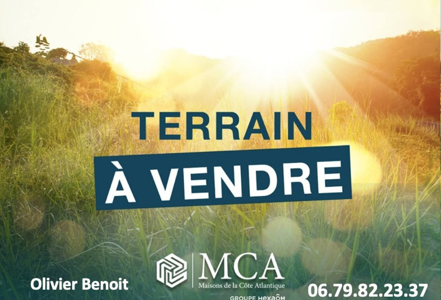 Terrain à bâtir à Mazeray (17400) — photo 1