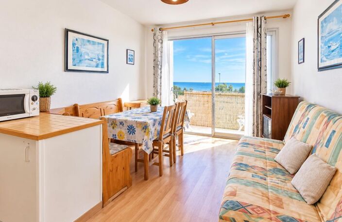 🌊 À VENDRE – PALAVAS-LES-FLOTS, RIVE GAUCHE – T2 TRAVERSANT MEUBLÉ AVEC VUE MER ET VUE ÉTANG – DERNIER ÉTAGE — photo 2