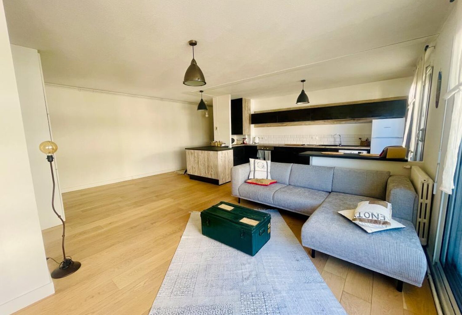 TOULOUSE, Rive gauche-casselardit-patte d'oie  – Appartement de type T3 lumineux, au calme, avec balcon et parking — photo 1