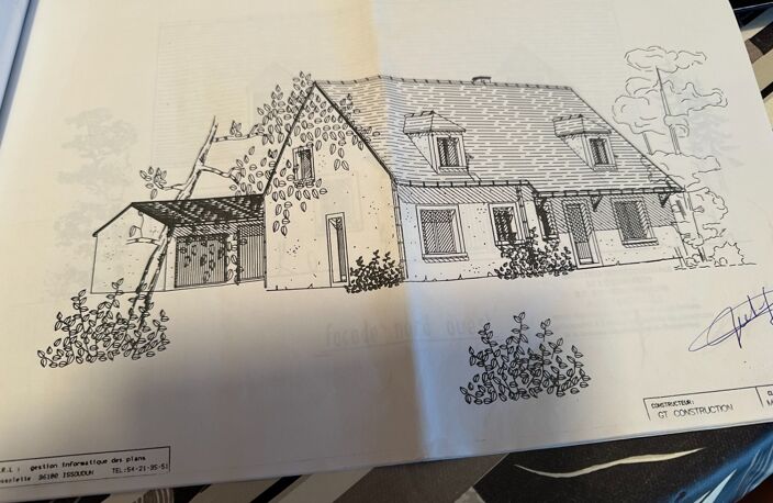 Maison à vendre BELLE MAISON FAMILIALE 6 pièces DOYET (03) sur terrain de 947 m2 — photo 3