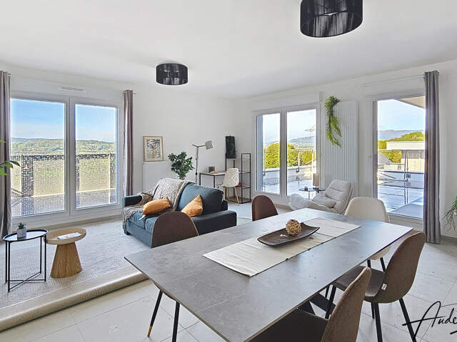 LES OLLIERES, votre appartement en attique entre Annecy et Genève — photo du bien