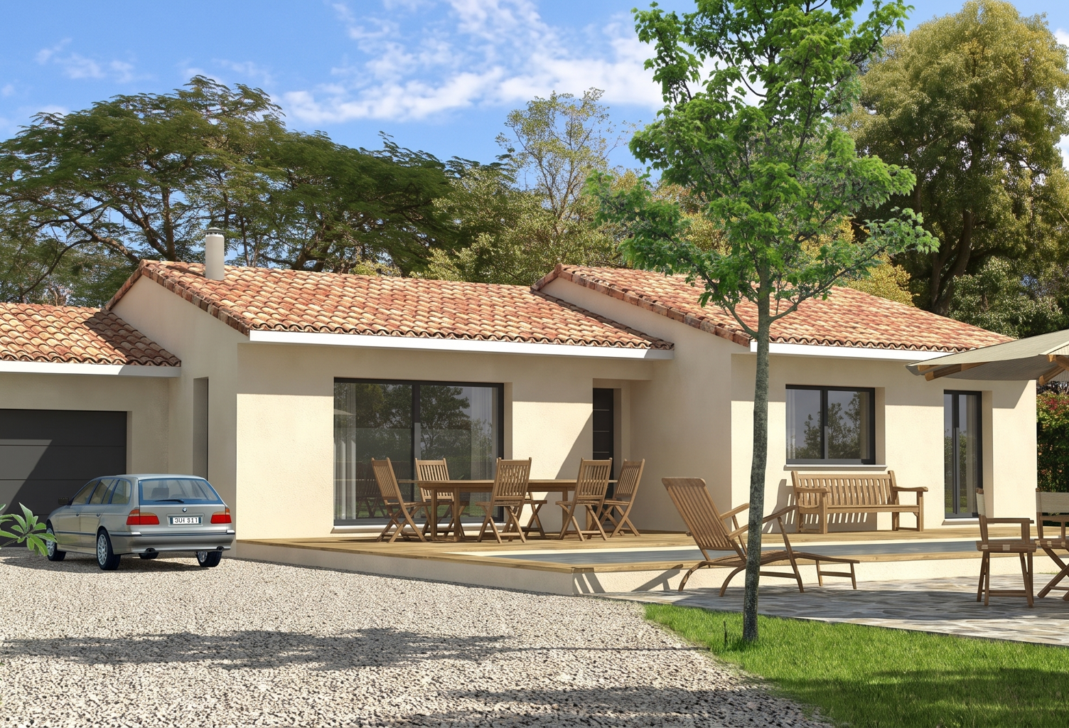 Vente maison à construire 100 m² Saint-Maximin-la-Sainte-Baume (83470) — photo 1