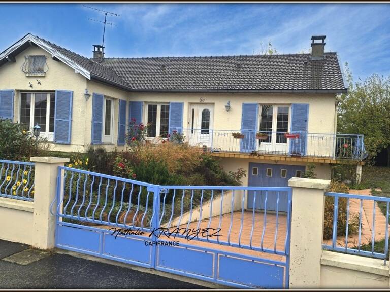 ATTIGNY (08) Maison de plain pied sur sous-sol total, 3 chambres, terrain environ 600m² — photo 1