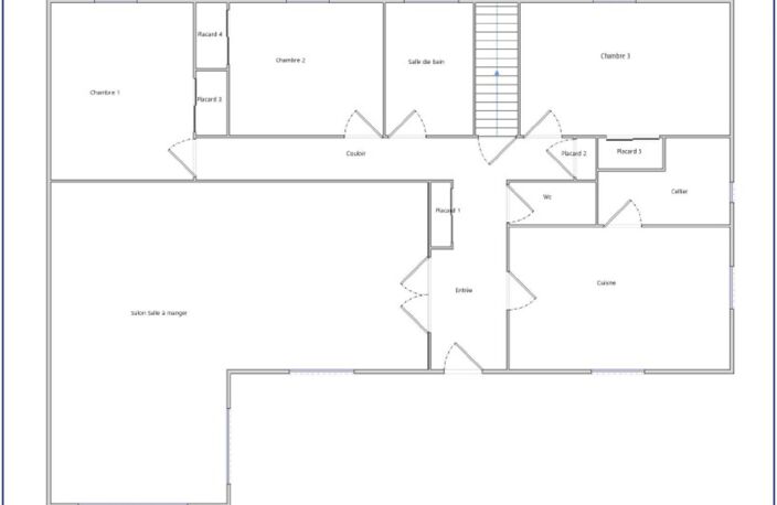 ATTIGNY (08) Maison de plain pied sur sous-sol total, 3 chambres, terrain environ 600m² — photo 4