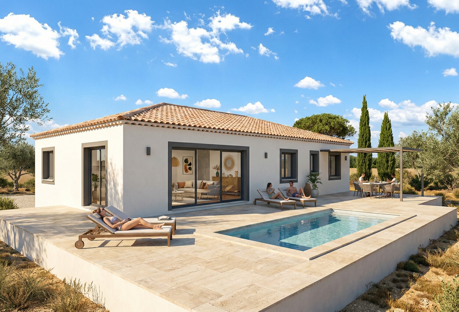 Vente maison à construire 87 m² Saint-Maximin-la-Sainte-Baume (83470) — photo 1
