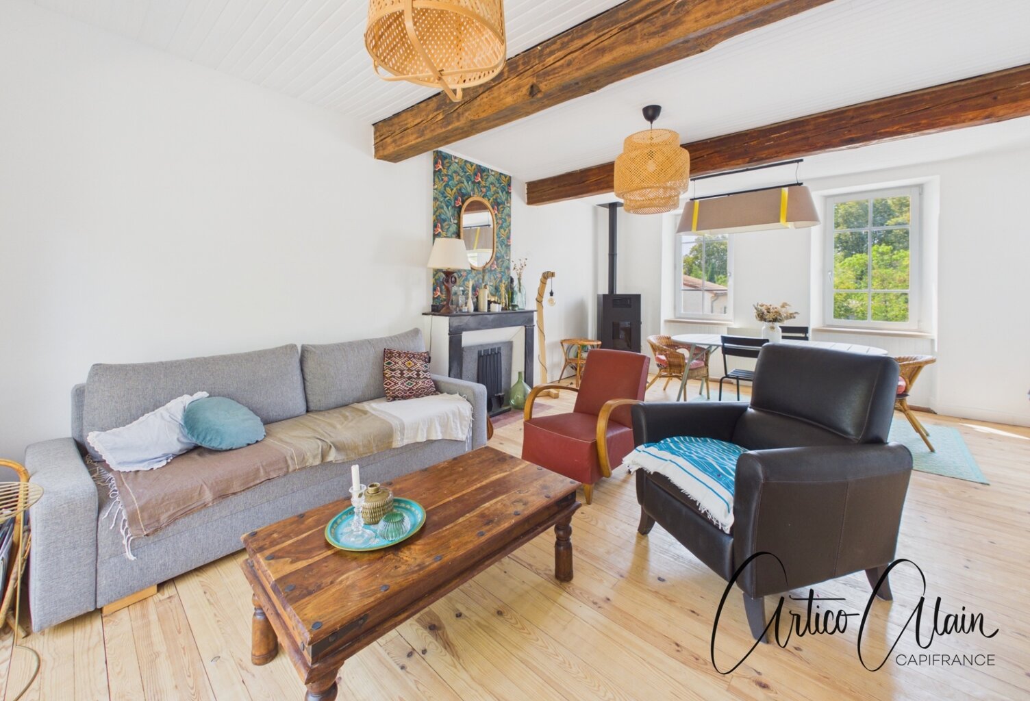 Maison de village de 110 m² avec jardin, terrasse et garage à 10 minutes de Villefranche-de-Lauragais — photo 1