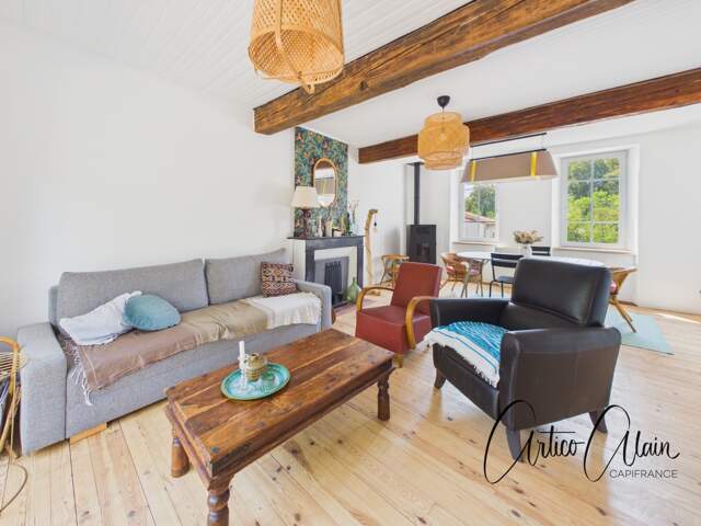 Maison de village de 110 m² avec jardin, terrasse et garage à 10 minutes de Villefranche-de-Lauragais — photo du bien