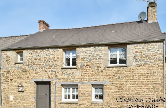 Maison en pierres rénovée 5 pièces à Saint Broladre (35) en Baie du Mont Saint Michel — photo 2