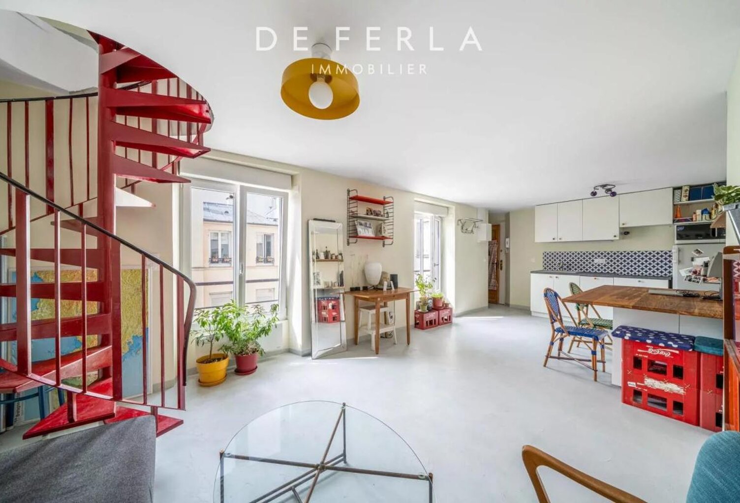 Paris XIVème - Gaité : Duplex 50m2 au calme absolu — photo 1