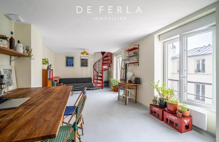 Paris XIVème - Gaité : Duplex 50m2 au calme absolu — photo 2