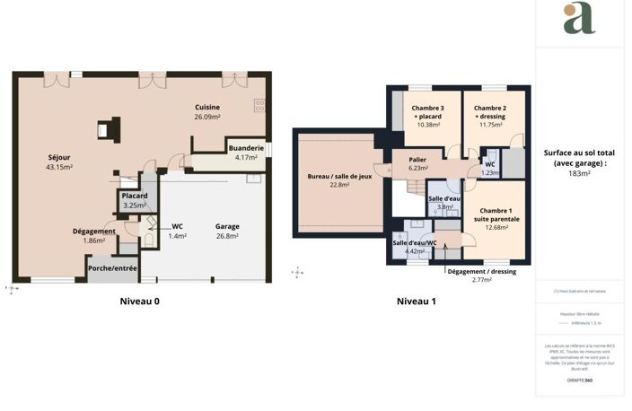 Maison familiale de 156 m² avec jardin et terrasse aux Coteaux à Argenteuil (95100) — photo 3