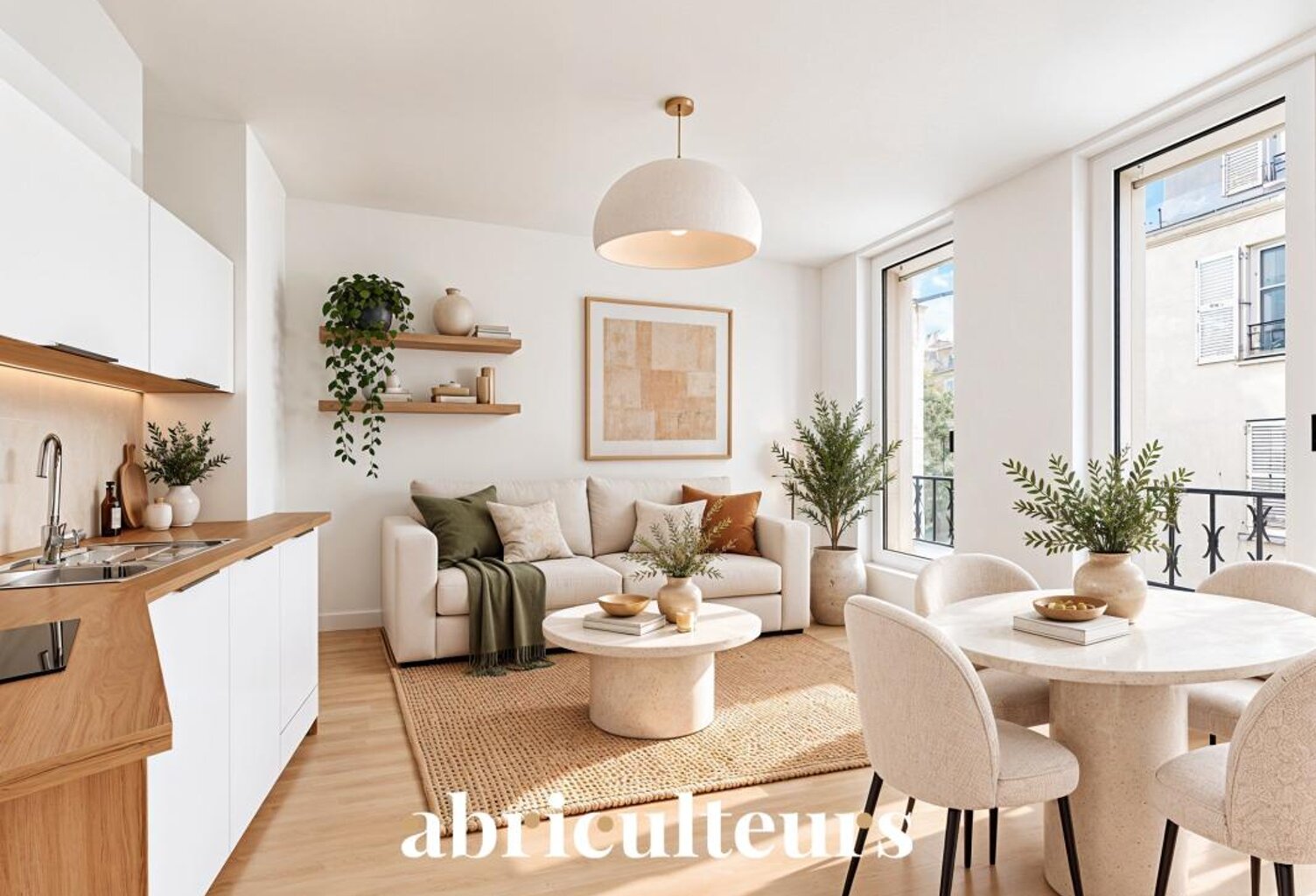 Charmant Appartement T2 rénové avec prestations de qualité dans le 18ème arrondissement — photo 1