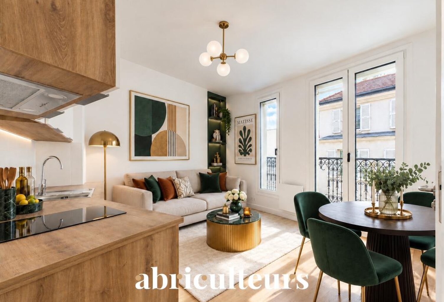 Bel appartement lumineux avec balconnet, au calme dans le 18ème arrondissement de Paris — photo 1