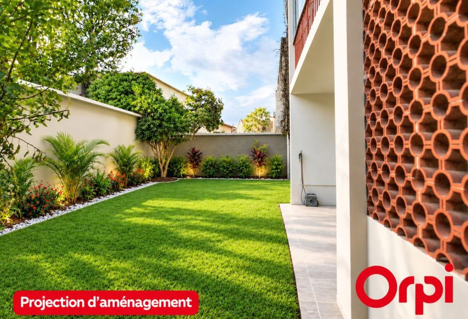 Appartement  de type 3  à Avignon Rotondes de 56m² avec jardin privatif de 100m² — photo 1