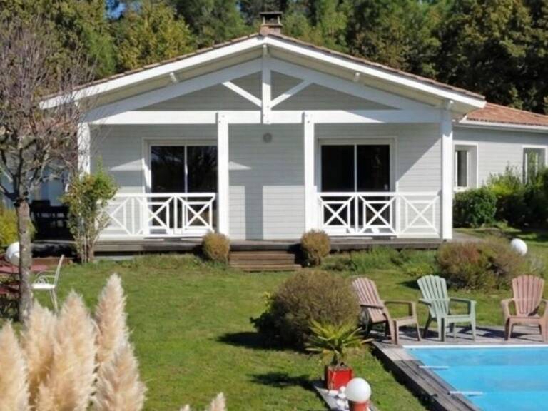 MAISON 142M² 4CH PISCINE DOUBLE GARAGE CARPORT SUR 1600M² DE TERRAIN — photo 1