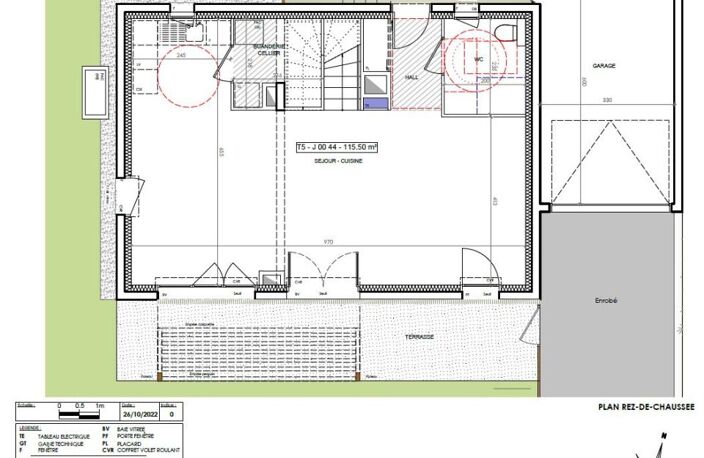 Maison  5 pièces  - 115 m² - 4 ch - garage -Terrasse 21 m² - jardin 180 m² — photo 4