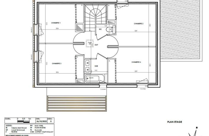 Maison  5 pièces  - 115 m² - 4 ch - garage -Terrasse 21 m² - jardin 180 m² — photo 5