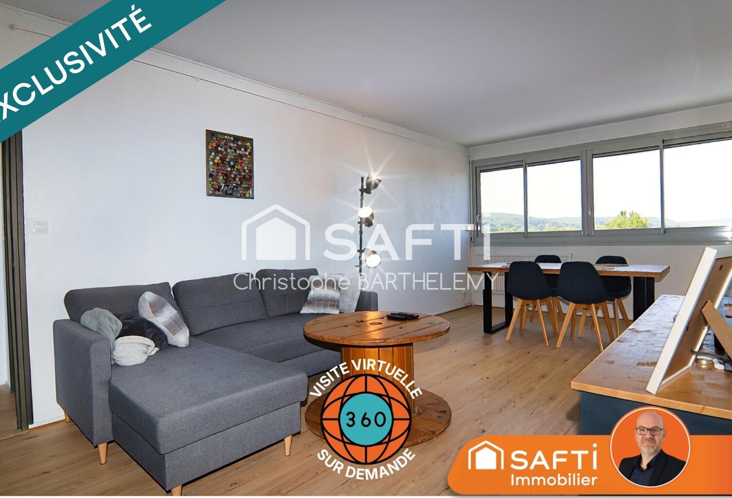 Appartement T3 Saint Pierre-les-Elbeuf. 4ème et dernier étage avec ascenseur — photo 1