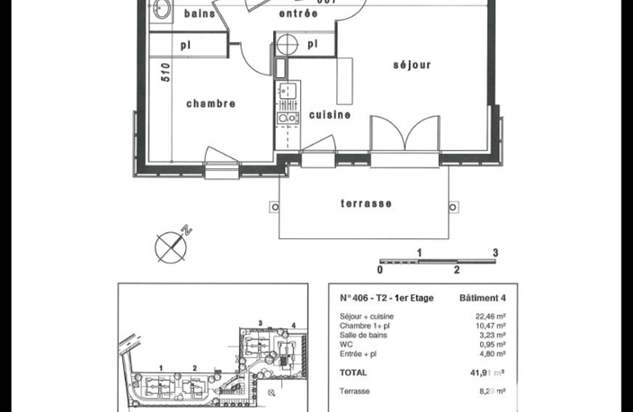 Vente Appartement 2 pièces — photo 2