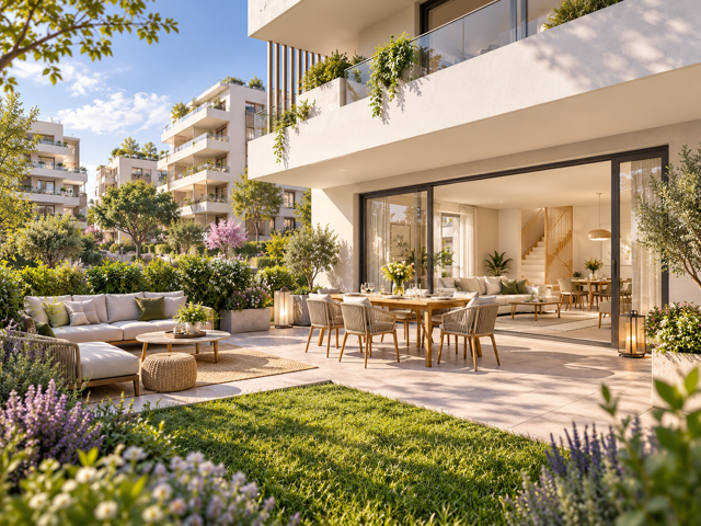 -- DERNIER T5 EN DUPLEX HAUTEUR CATHEDRALE QUARTIER MAISON BLANCHE — photo du bien
