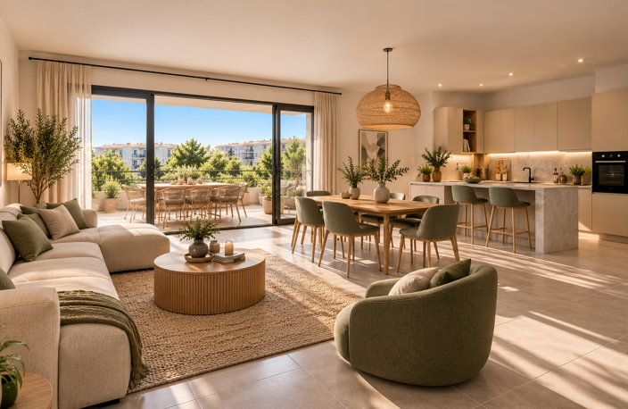 -- LA CIOTAT - MAGNIFIQUE TERRASSE POUE CE LOGEMENT EN T4 - DÈNIERE ÉTAGE — photo 2