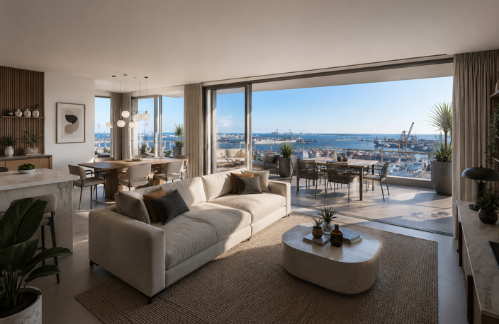 -- Rooftop d’Exception de 60 m² – T4 Dernier Étage Vue Mer, Marseille 15e aux portes du 2e — photo 2