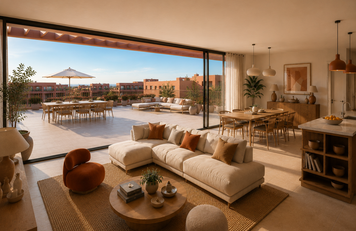 -- T5 EN DERNIER ÉTAGE – 60 M² DE TERRASSE PANORAMIQUE – MARSEILLE 15E — photo 2
