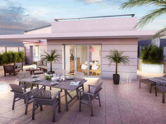 POINTE ROUGE EXCEPTIONNEL T4 DERNIER ETAGE ET SA TERRASSE DE 160M² — photo du bien