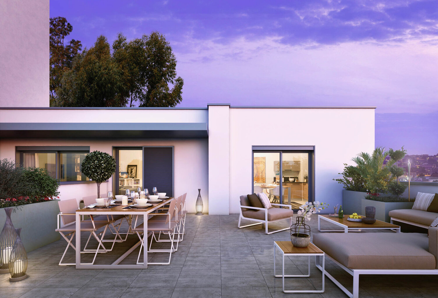T4 PRESTIGIEUX DERNIER ETAGE PLEINE VUE MER DEPUIS SA TERRASSE EXCEPTIONNELLE DE 100M²  — photo 1