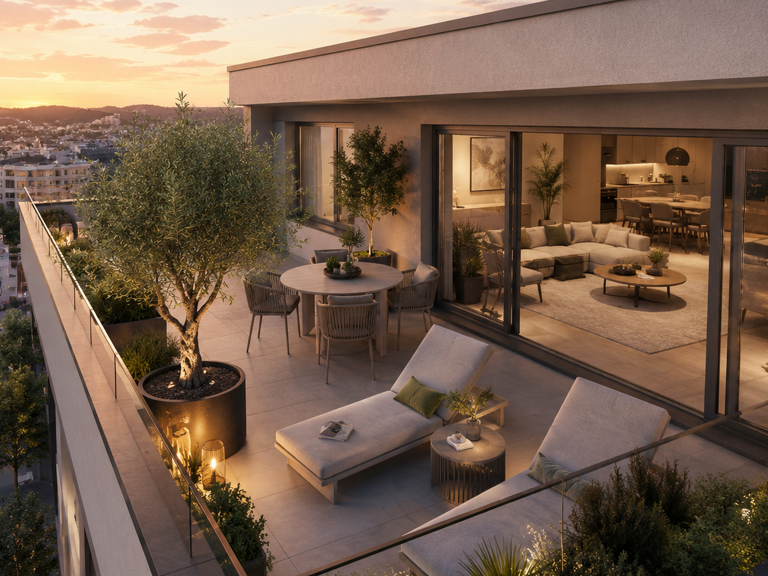 VIVEZ ENTRE VILLE ET NATURE – SUPERBE 4 PIÈCES AVEC BALCON — photo 1