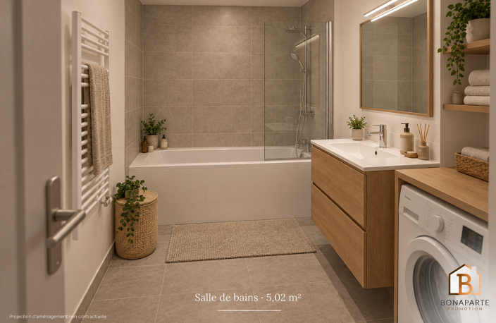 APPARTEMENT 3 PIECES 67M² LIVRE AVEC TERRASSE ET JARDINET ET PARKING — photo 5