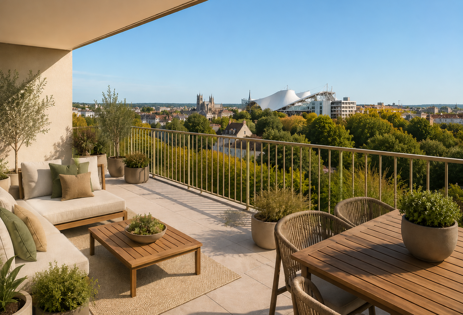 NEW! T2 + Terrasse 20m2 prox amphithéâtre et gare — photo 1