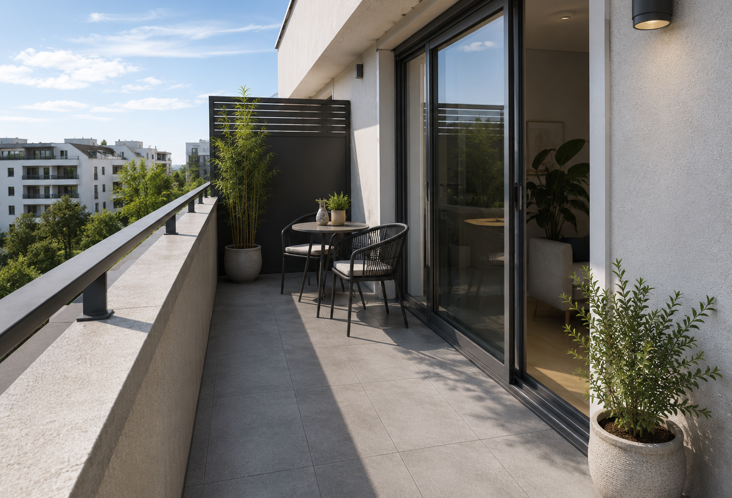 T3 moderne / Grand balcon / TVA 5.5% — photo 1