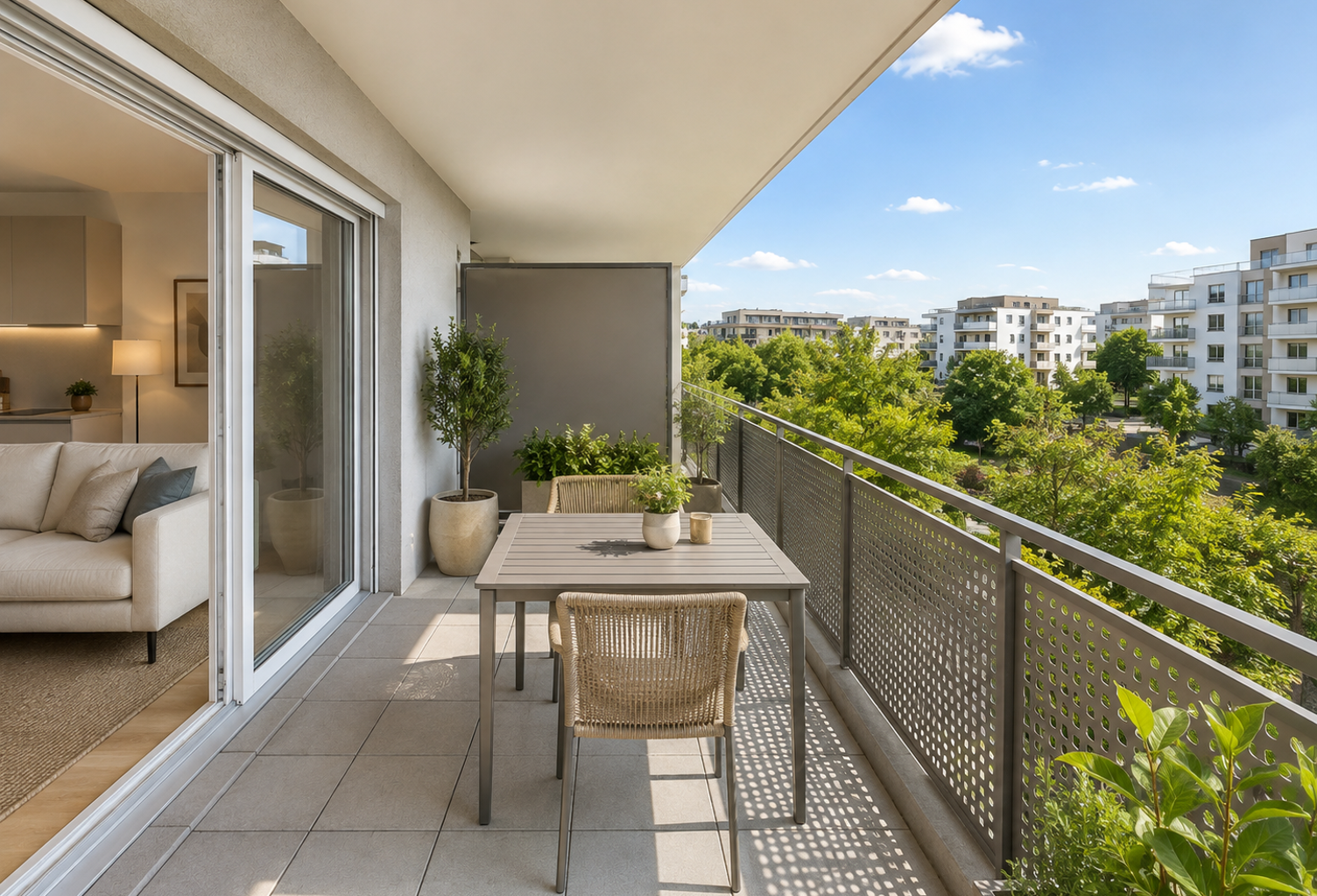 T3 fonctionnel - Balcon - TVA 5.5%  — photo 1