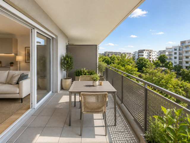 T3 fonctionnel - Balcon - TVA 5.5% — photo du bien