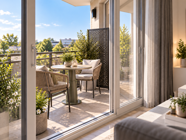 Proche Gare T2 + Terrasse TVA 5.5% — photo du bien
