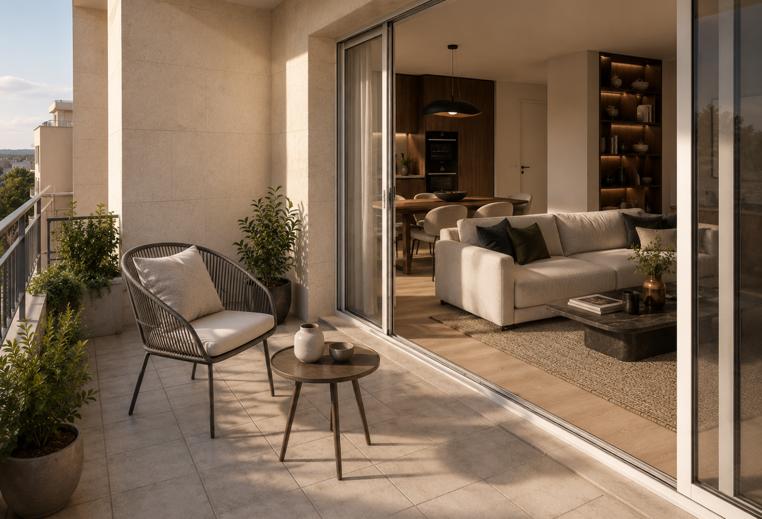 SUITE PARENTALE | EXPOSITION SUD-EST | BALCON | PROCHE COMMERCES — photo 1